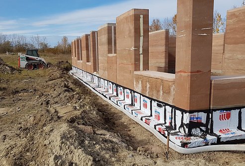 Rammed Earth Construction 001